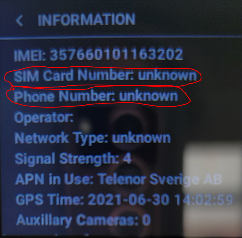 Why does my camera not have internet connection 